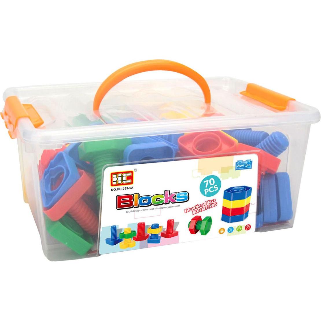 Bauschrauben in Aufbewahrungsbox, 70 Stk. (62071980)