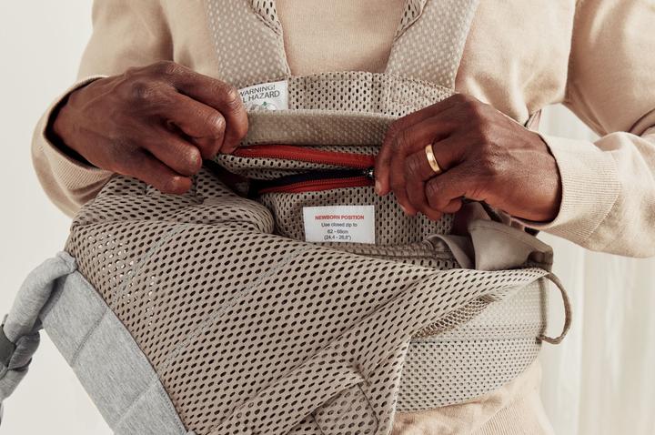 Image du produit BabyBjörn Harmony 3D Mesh Baby Carrier, Grey Beige