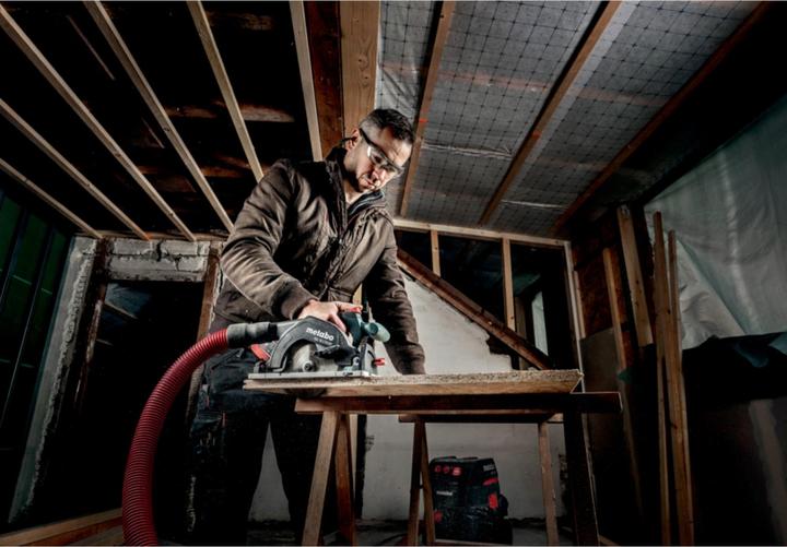 Actual product image Metabo KS 18 LTX 57 Akku Handkreissäge 18 V 165 mm + 1x LiHD Akku 5,5 Ah - ohne Ladegerät
