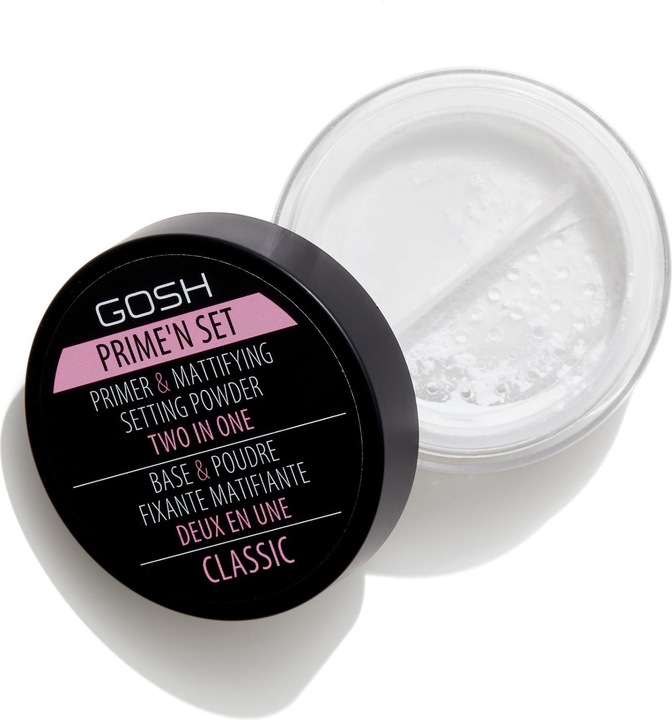 Actual product image Gosh Prime'n Set Primer & Mattifying Setting Powder Two In One (Transparent)