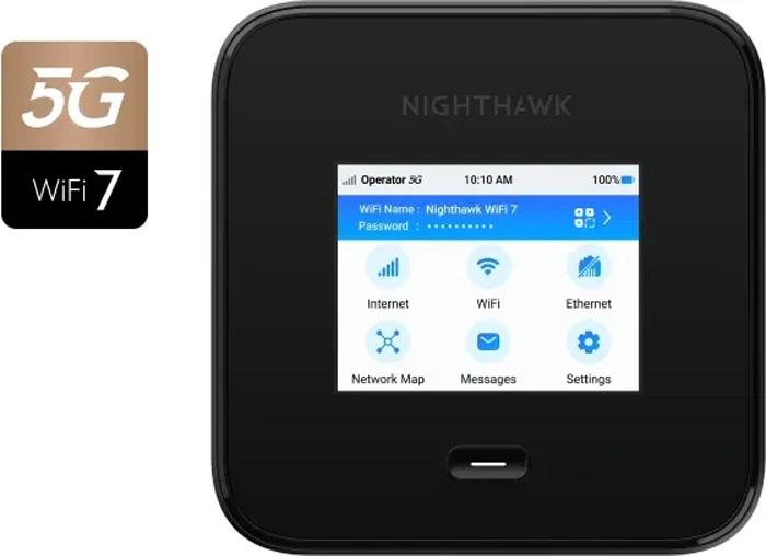Actual product image Netgear Nighthawk M7 Pro 5G WiFi 7 Mobile Router