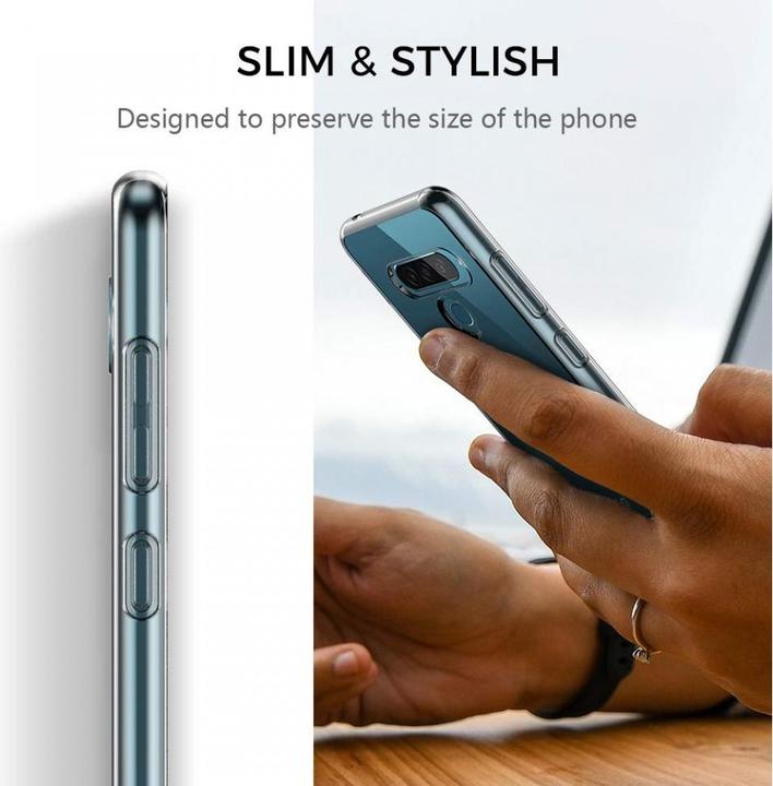 Produktbild Screenguard Gummi Hülle TPU Clear Case (LG G8s ThinQ)