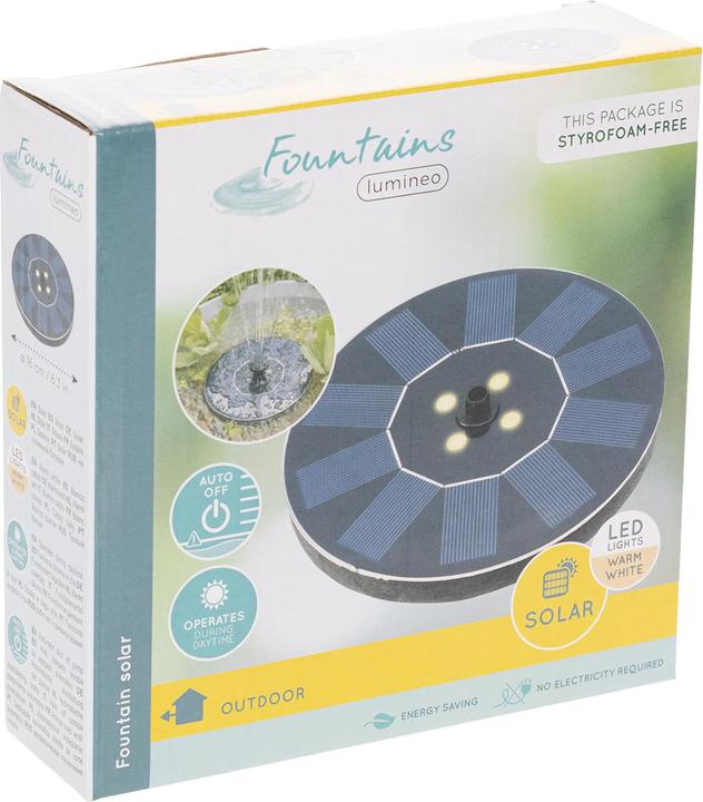 Produktbild Lumineo Gartenbrunnen 893034 Kunststoff