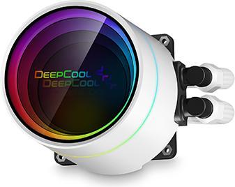 Actual product image Deepcool CASTLE 360EX A-RGB WH Processor All-in-One Liquid Cooler