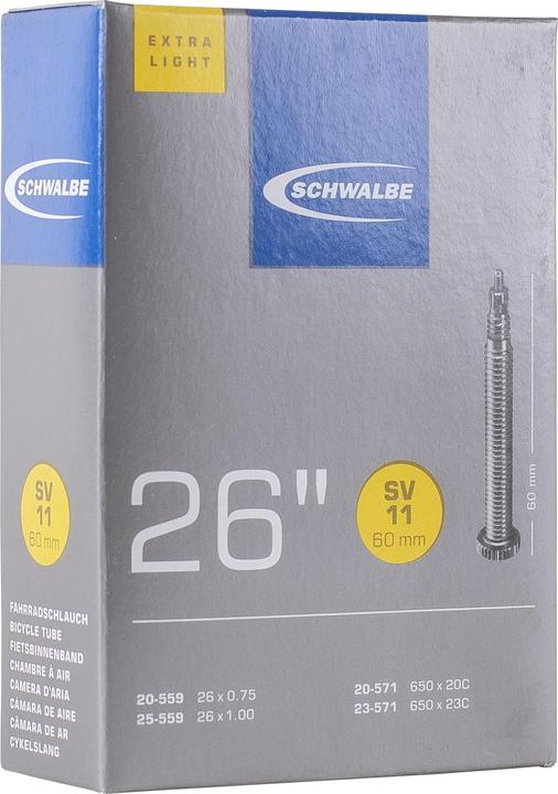Produktbild Schwalbe SV 11 (Presta (SV), 26", 60 mm)