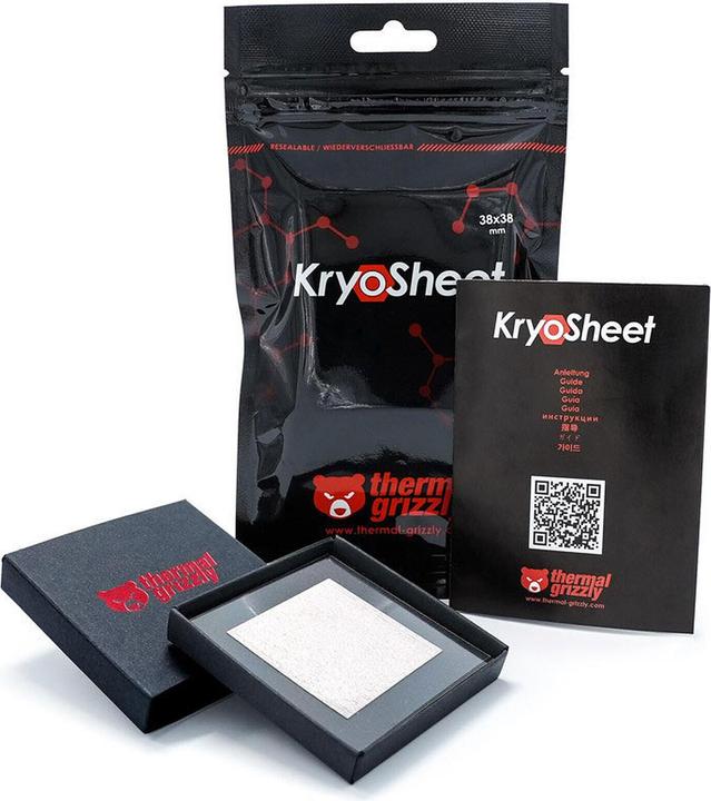 Actual product image Thermal Grizzly KryoSheet (0.20 mm, 4.70 W/m K)