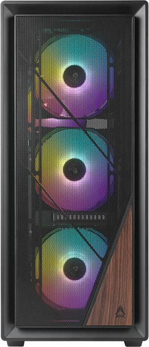Produktbild Azza Boitier Moyen Tour ATX Forest RGB avec panneau vitré (Noir) (ATX, mATX, ITX)