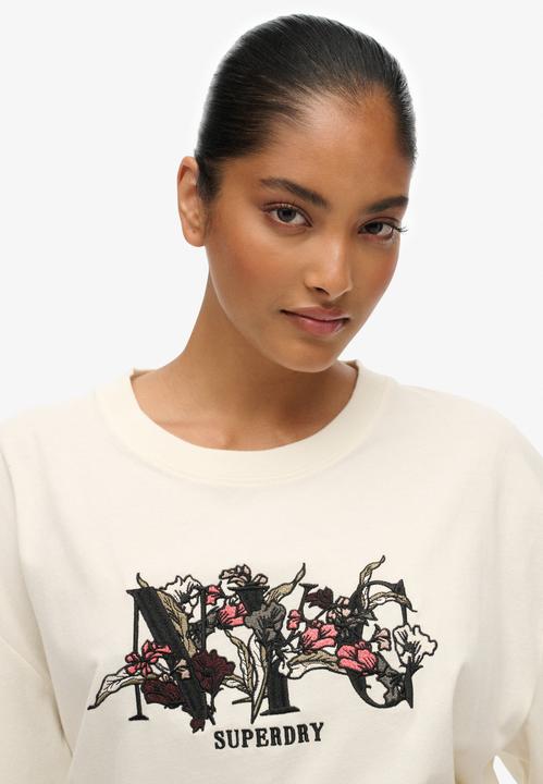 Actual product image Superdry Night Garden Oversized Tee (XS)