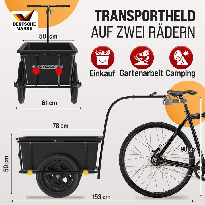 Image du produit Monzana Remorque de vélo