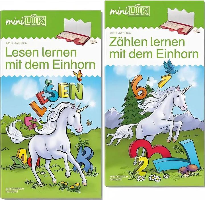 Mini LÜK Zählen und Lesen lernen mit dem Einhorn (Tedesco, 2018)