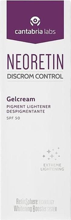 Actual product image Derma Enzinger Neoretin Gelcream Spf 50 (40 ml)
