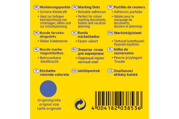 Actual product image Avery Marking points in the dispenser