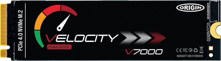Produktbild Origin Storage VELOCITY V7000 1TB PCIE 4.0 NVME M.2 SSD (1000 GB, M.2)