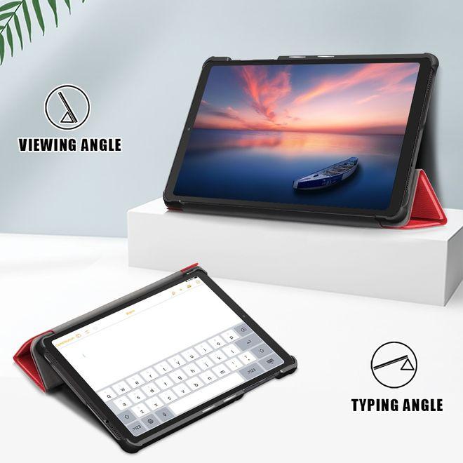 Produktbild MU Classic Dreifach faltbare Leder Hülle (Galaxy Tab A7 Lite 8.7)