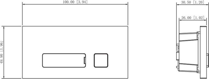 Image du produit Dahua VTO4202F-MB1 Système d'accès vidéo 2 MP (3 pouces) Aluminium (Filaire)