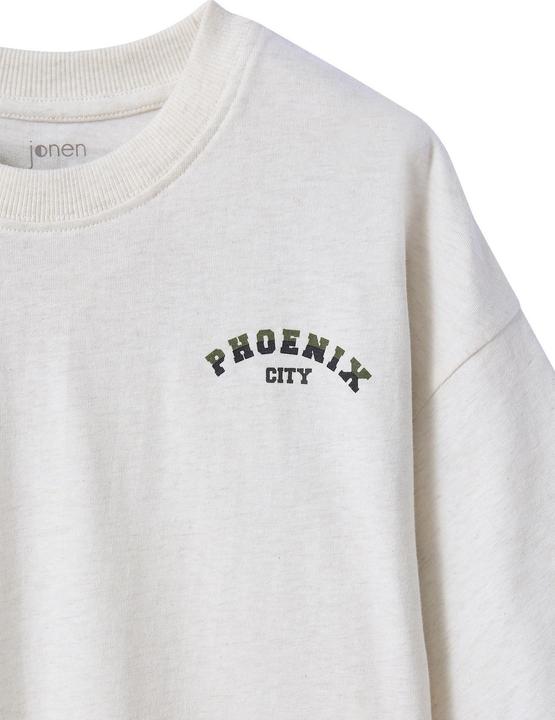 Actual product image Jonen Jungen Oversized-Shirt mit Phoenix-Print und Recycling-Baumwolle (158, 164)
