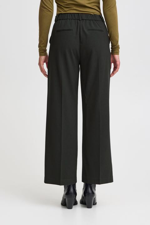 Actual product image B.young BYDANTA WIDE LEG PANTS 2 CROPPED 20815027 (46)