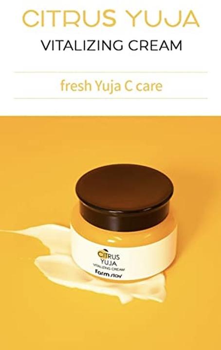 Actual product image Farm Stay Farmstay Citrus Yuja Face Cream 100ml (100 ml, Face toner)