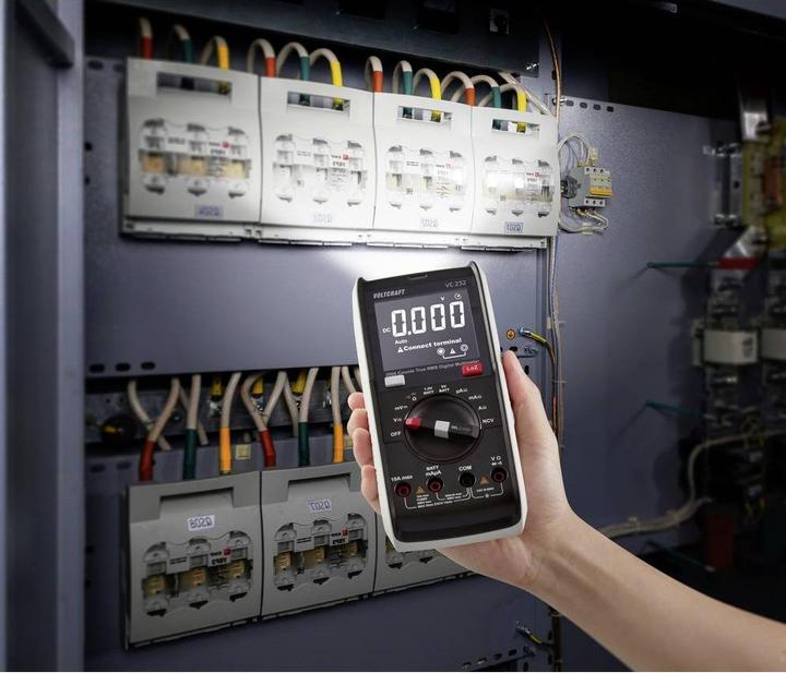 Produktbild Voltcraft VC232 Hand-Multimeter digital CAT III 600 V Anzeige (Counts): 2000 (CAT III 600V)