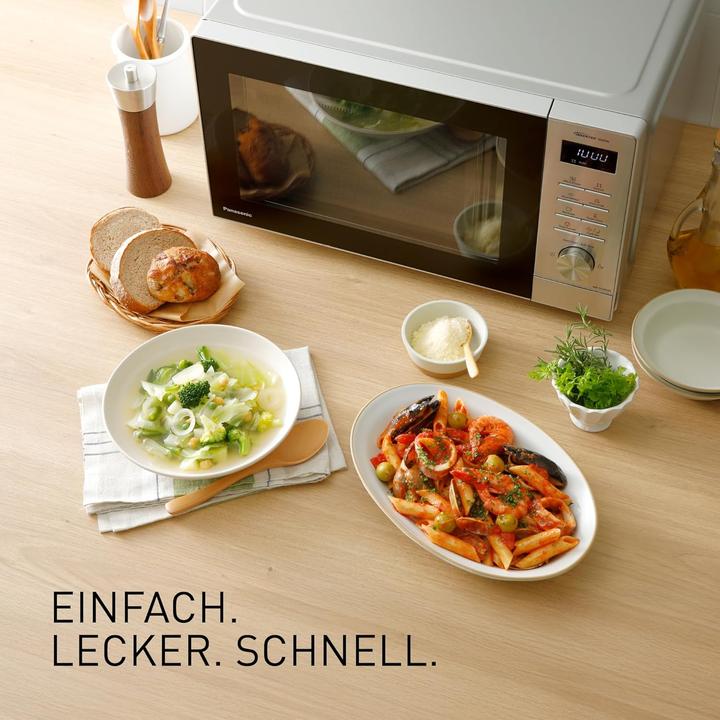 Actual product image Panasonic Solo-Mikrowelle NN-SD36QSEPG mit Auftaufunktion 29 l (29 l)