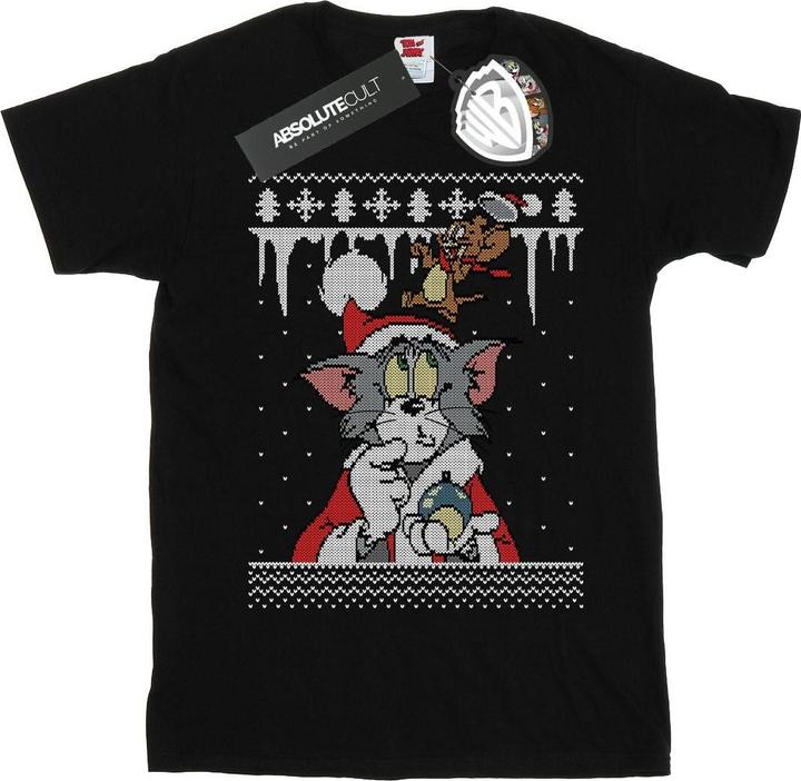 Produktbild Tom & Jerry Christmas Fair Isle TShirt Jungen (140, 146)