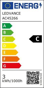 Energie-Label Ledvance LED-Kerzenlampe (E14, 2.90 W, 470 lm, 1 x, C)