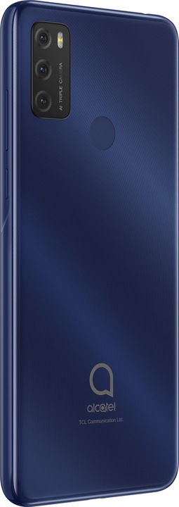 Actual product image Alcatel 1S (2021) (32 GB, Blue, 6.52", Hybrid Dual SIM, 13 Mpx, 4G)