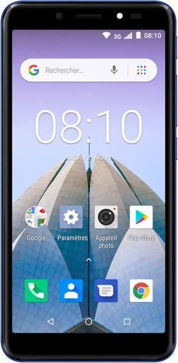 Konrow City 55 - Android 8.1 - 3G - Écran 5.34" - 8Go, 1Go RAM - Bleu (8 GB, Blu, 5.34", 3G)