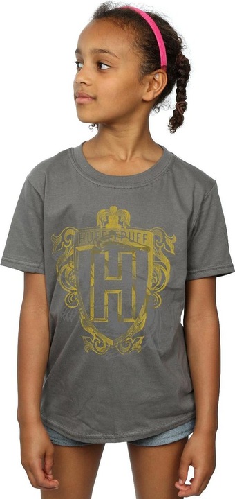 Immagine prodotto Hufflepuff Badger Crest Maglietta Ragazze (128)