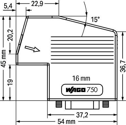 Produktbild Wago Feldbus-Stecker Ein INTERBUS