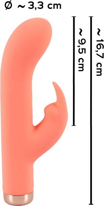 Actual product image You2Toys Peachy Mini Rabbit Vibrator