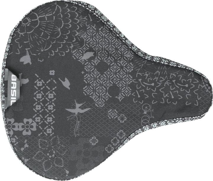 Basil Fahrradsattel Bohème Saddle Cover Schwarz