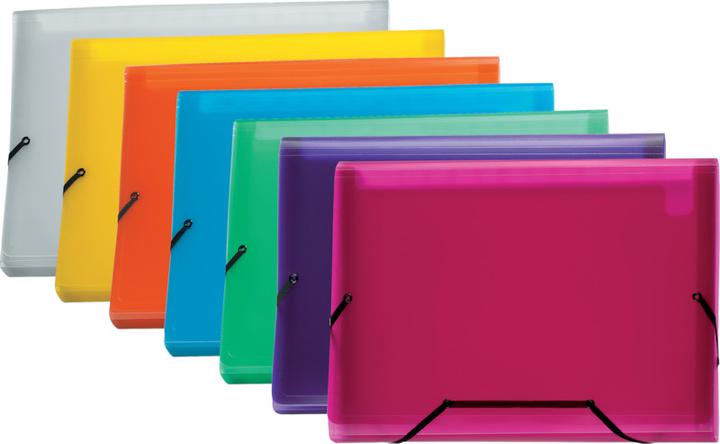 Produktbild Kolma Fächermappe Easy A4 medium 12 Tabs blau (A4, 1 x)