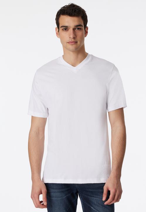 Immagine prodotto Schiesser Confezione da 2 camicie American da uomo con scollo a V, 100% cotone (S)