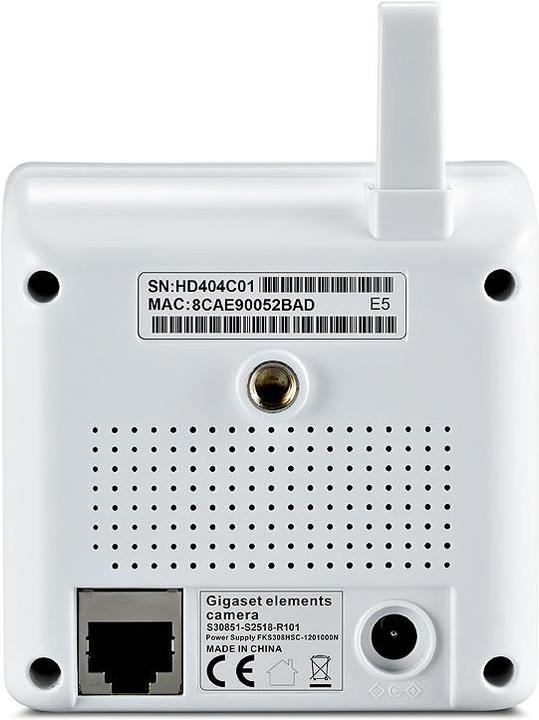 Actual product image Gigaset Elements - Camera (1280 x 720 pixels)