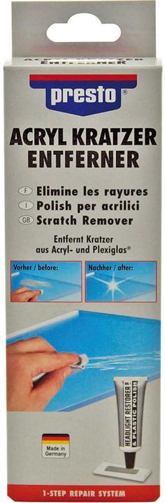 Presto Reparaturset Acryl-Kratzer-Entferner