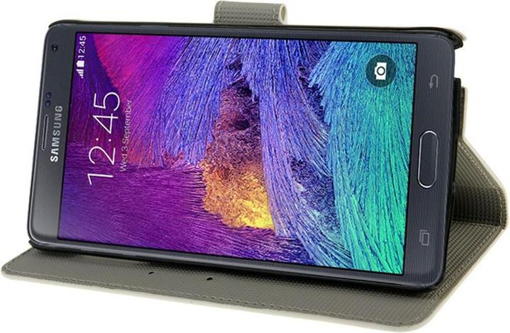Produktbild König Design Handyhülle Tasche für Handy Samsung Galaxy Note 4 Paris Eiffelturm (Samsung Galaxy Note 4)
