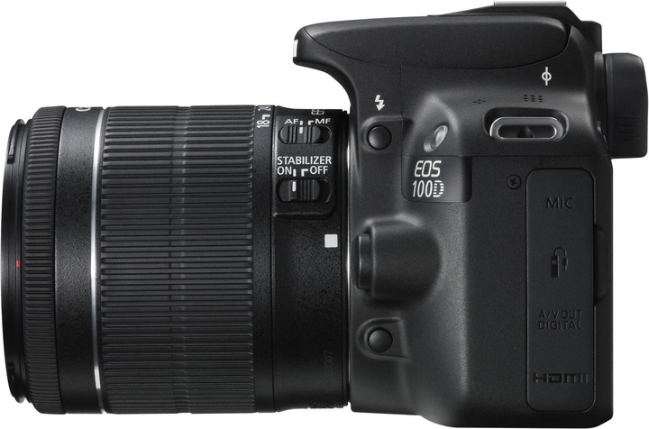 Produktbild Canon EOS 100D 18-55mm STM Kit (18.50 Mpx, APS-C / DX)