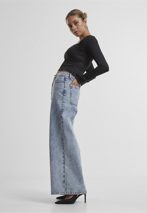 Image du produit Urban Classics Pull crop top manches longues femme (M, S)