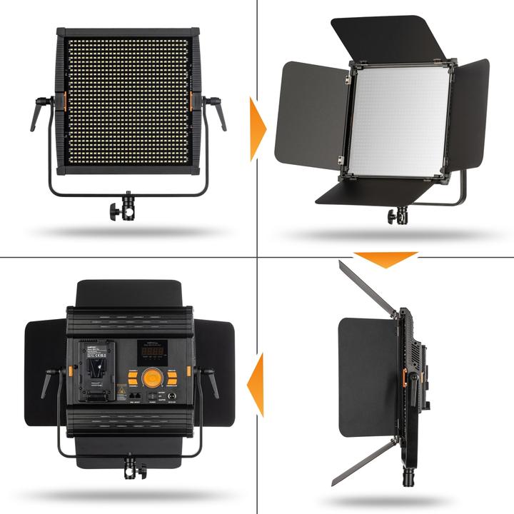 Produktbild Walimex pro LED Niova 100-F Pro 100W Bi Color Set3 (Flächenleuchte)