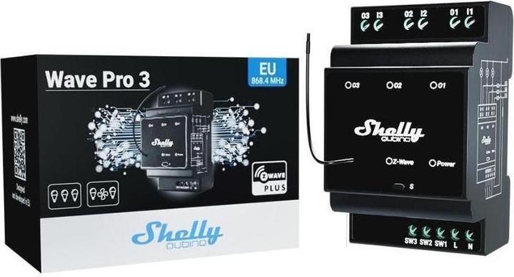 Actual product image Shelly Wave Pro 3