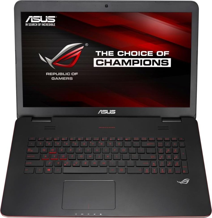Actual product image ASUS G771jm-T7021h (17.30", Intel Core i7-4710HQ, 16 GB, 256 GB, CH)
