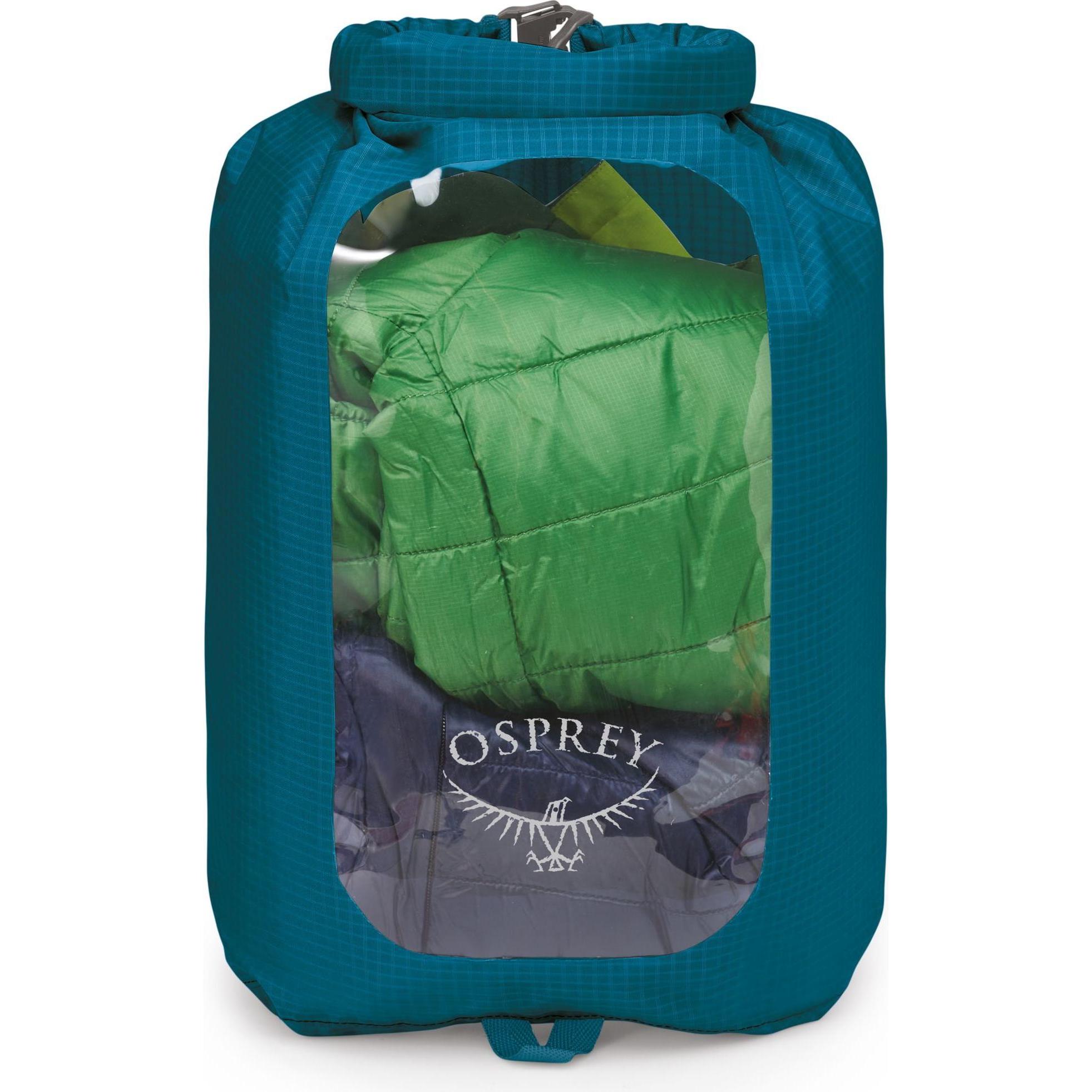 Osprey, Packsack, Dry Sack 12 with Window, Blau