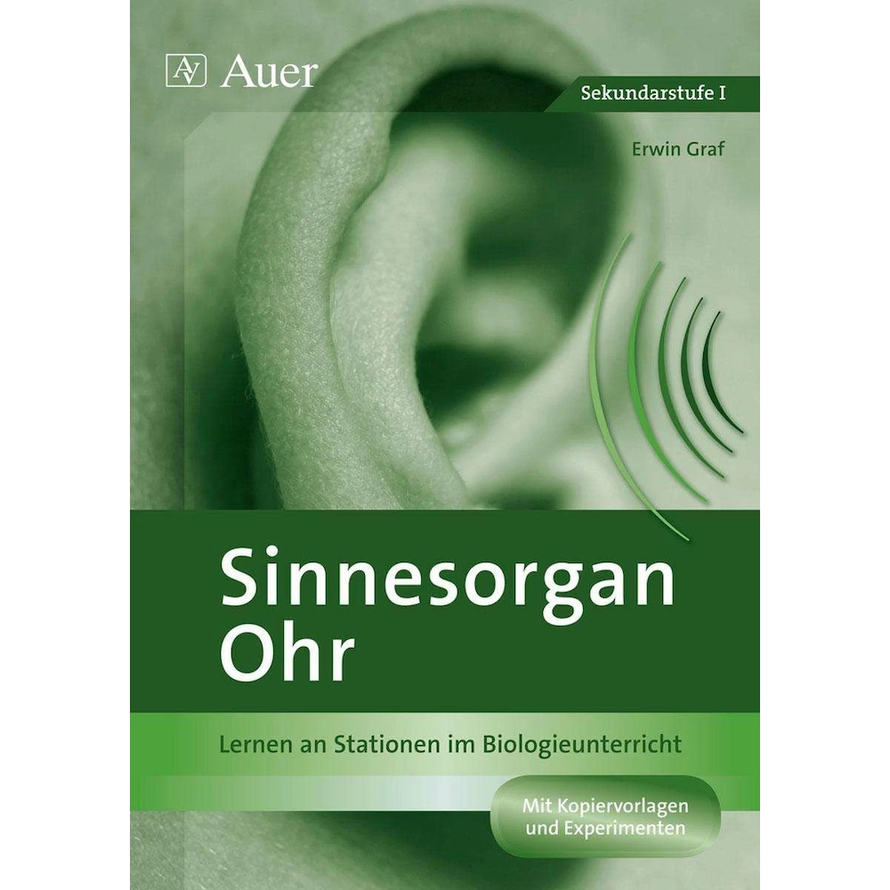Sinnesorgan Ohr, Schulbücher von Erwin Graf