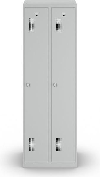 Produktbild eurokraft basic Garderobenschrank (60 cm, 180 cm)