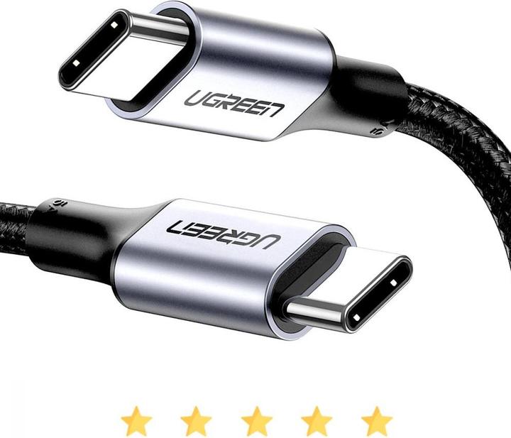 Produktbild Ugreen US316 USB C - USB-C-Ladung 100 W, 2 m (2 m, USB 2.0, 100 W)