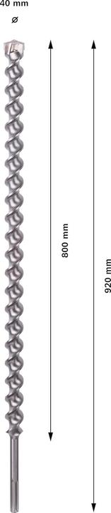 Image du produit Bosch Professional Zubehör Marteau perforateur SDS max-7, 40 x 800 x 920 mm (40 mm)