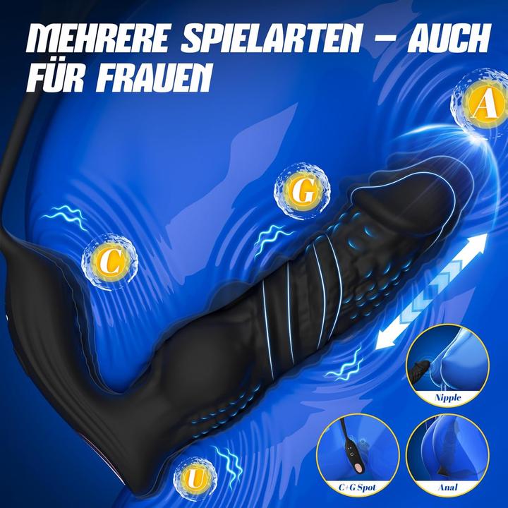 Immagine prodotto Rinofans Prostata-Stimulator mit Penisring