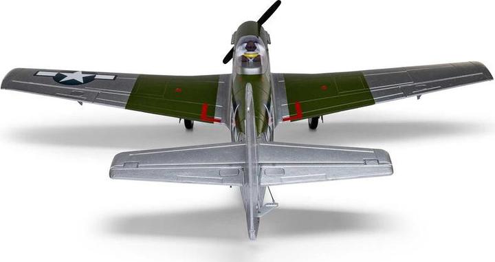 Actual product image E-Flite AVION Mustang P-51D 1000mm EP BNF with AS3X+ and SAFE Select (Warbird)