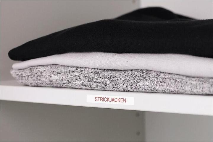 Actual product image Brother M-K222bz (0.90 cm, White, Red)